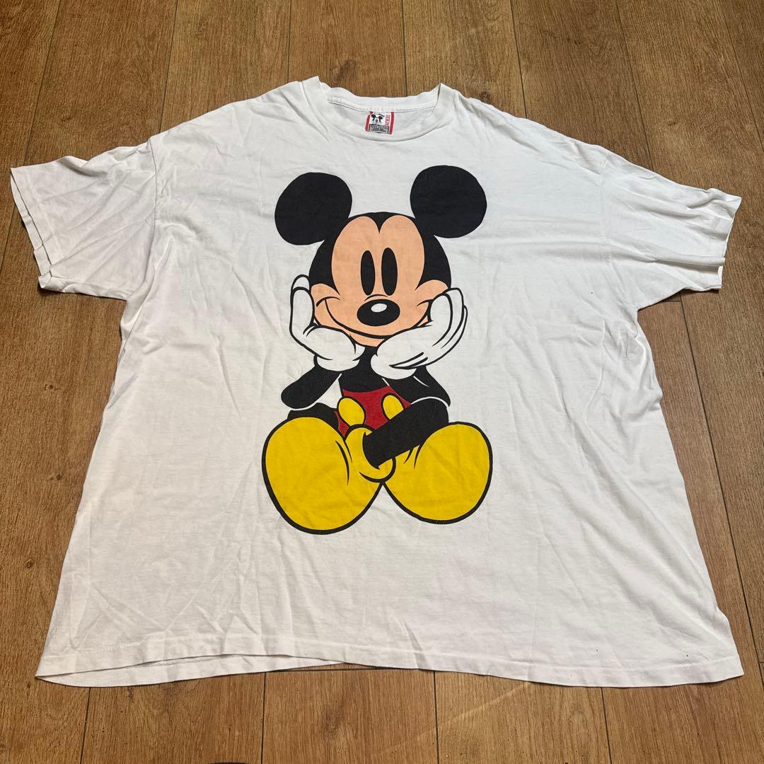 M*O様 Disney ミッキーマウス プリント Tシャツ SUPER サイズ