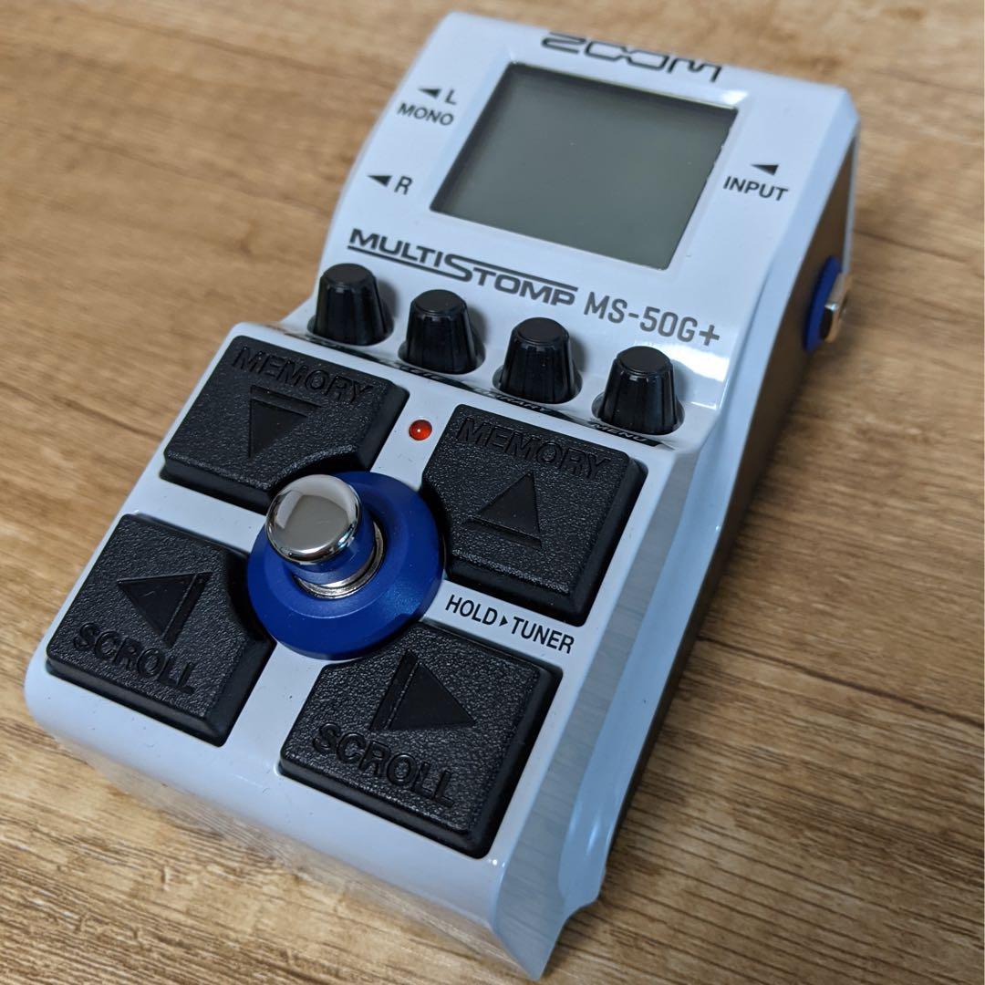 ZOOM MS-50G+ MULTISTOMP／箱・取説付／動作確認済／FW最新