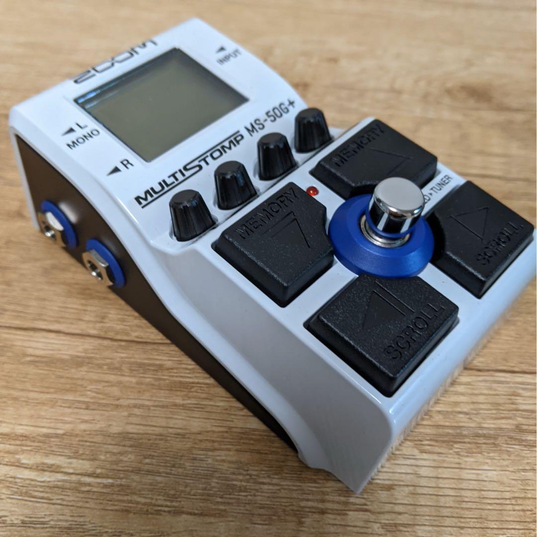 ZOOM MS-50G+ MULTISTOMP／箱・取説付／動作確認済／FW最新