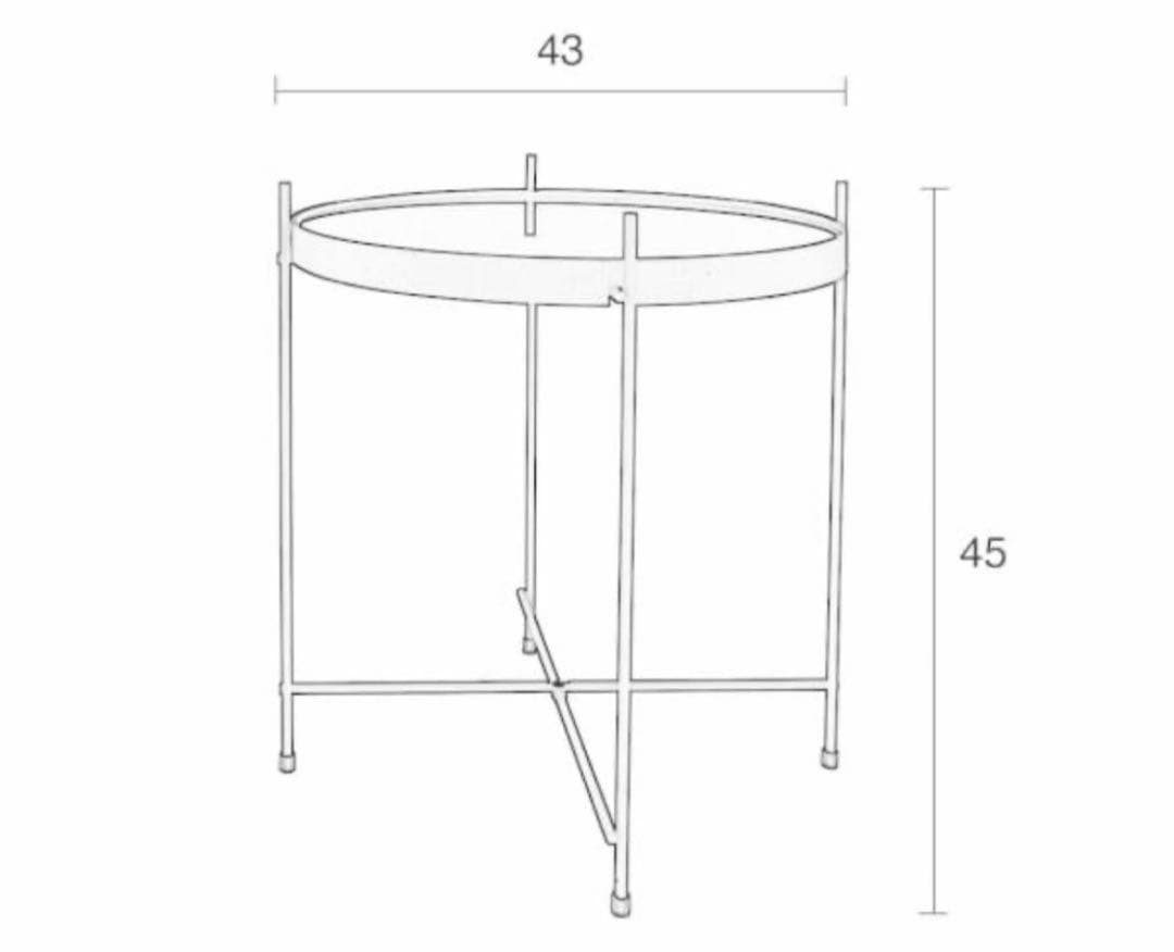 美品 kanademono サイドテーブル