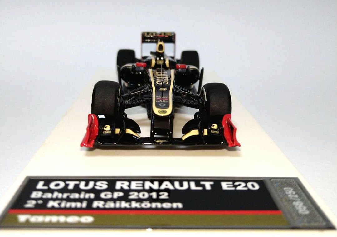 ★貴重【タメオ】1/43 ロータス　ルノー　E20 バーレーンGP ライコネン