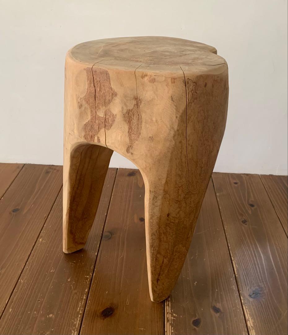 antry Rustic Wood ラスティック ウッド ログスツール