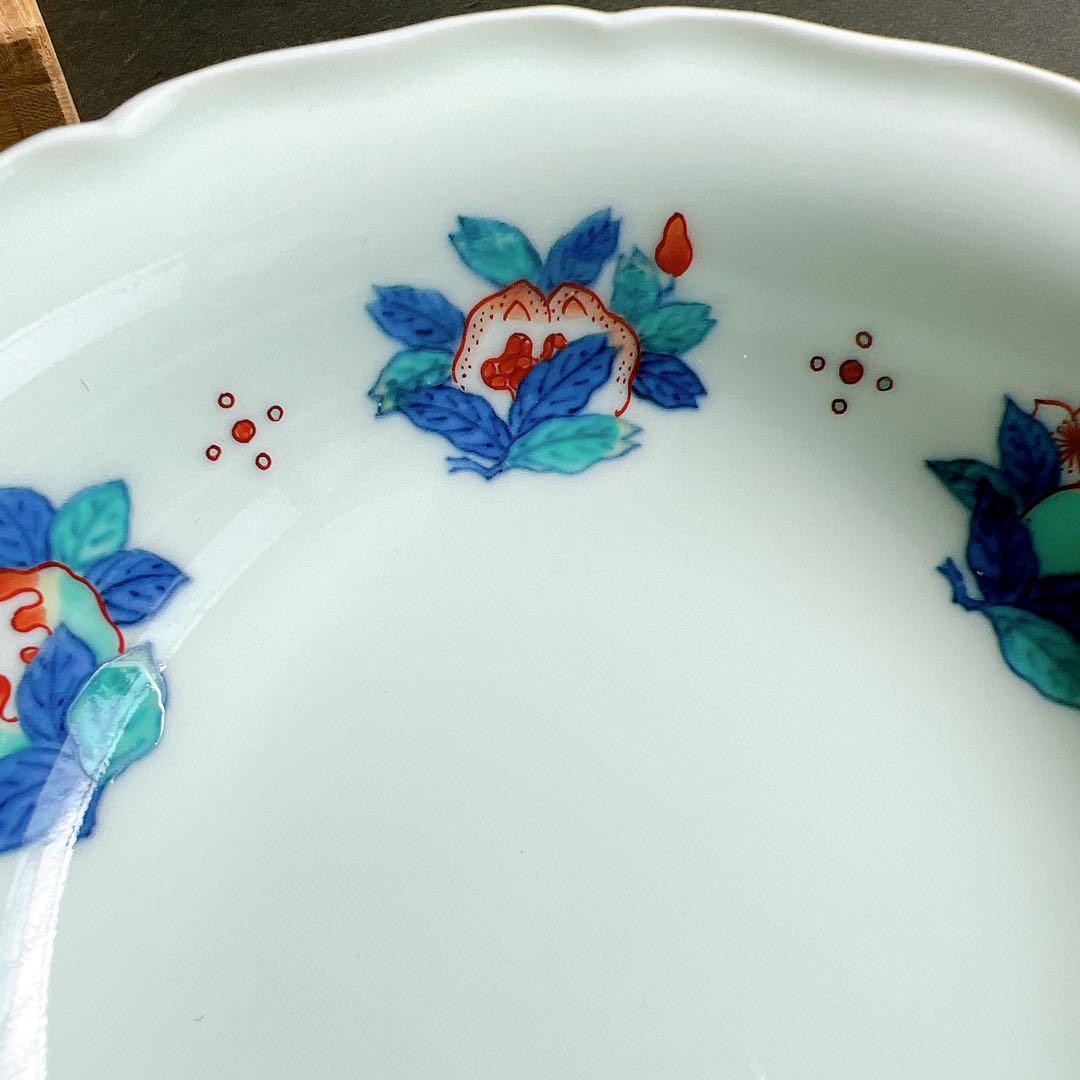 人間国宝　14代目　今泉今右衛門　錦果物皿　有田焼　木箱入り