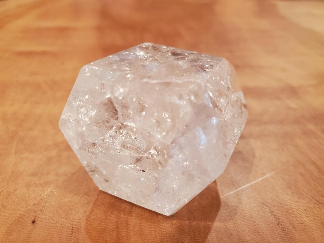 ファイヤーアンドアイスクォーツ 約98g