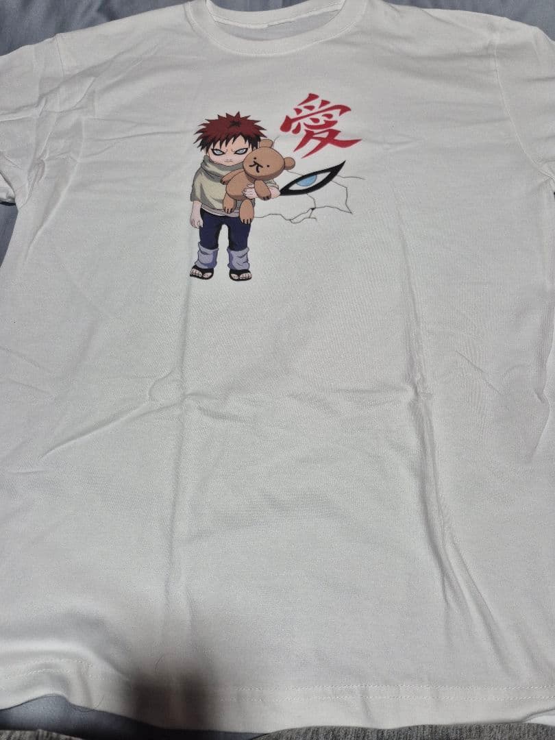 ⚠️幼少期⚠️我愛羅レアキャラクターTシャツ ホワイト 約70cm