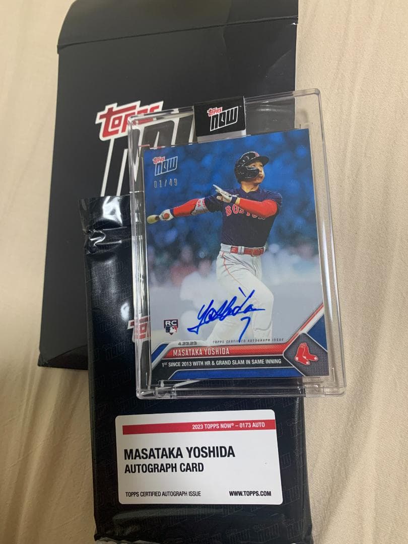 希少 吉田正尚 1stカード! 49枚限定 ルーキー サイン Topp