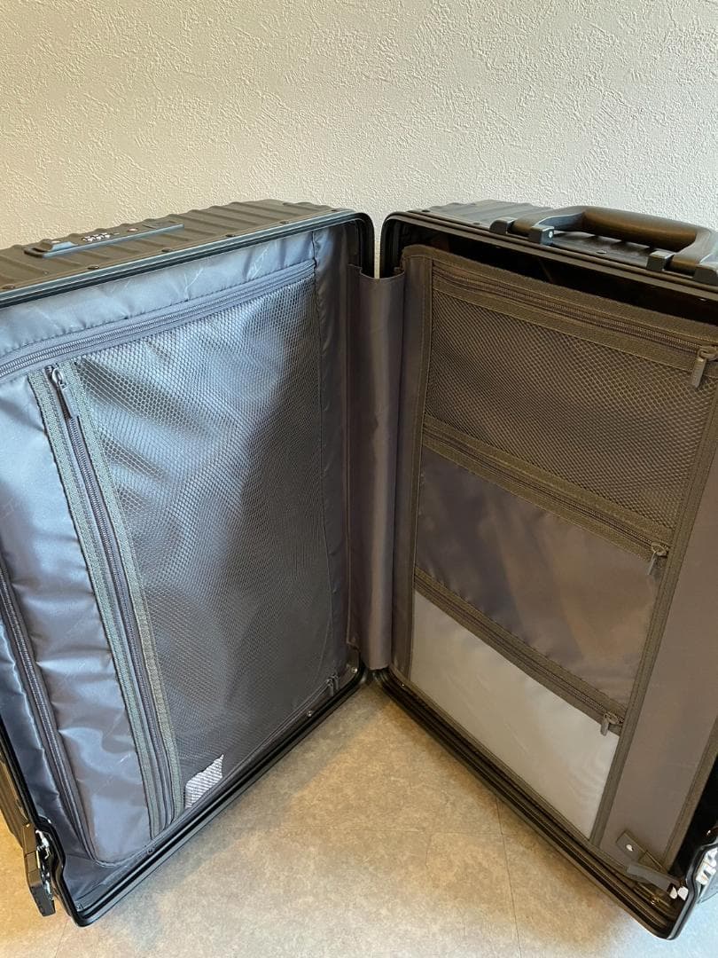 リベティ多機能キャリーケース【マットブラックMサイズ】57