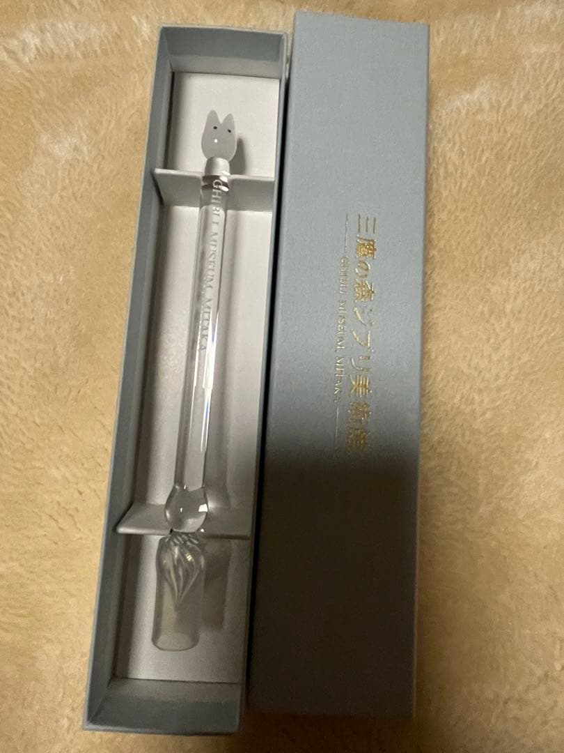 三鷹の森ジブリ美術館 ガラスペン トトロ　新品未使用