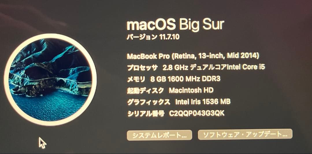 MacBook本体 MacBook Pro Supreme 2014 retina 500gb