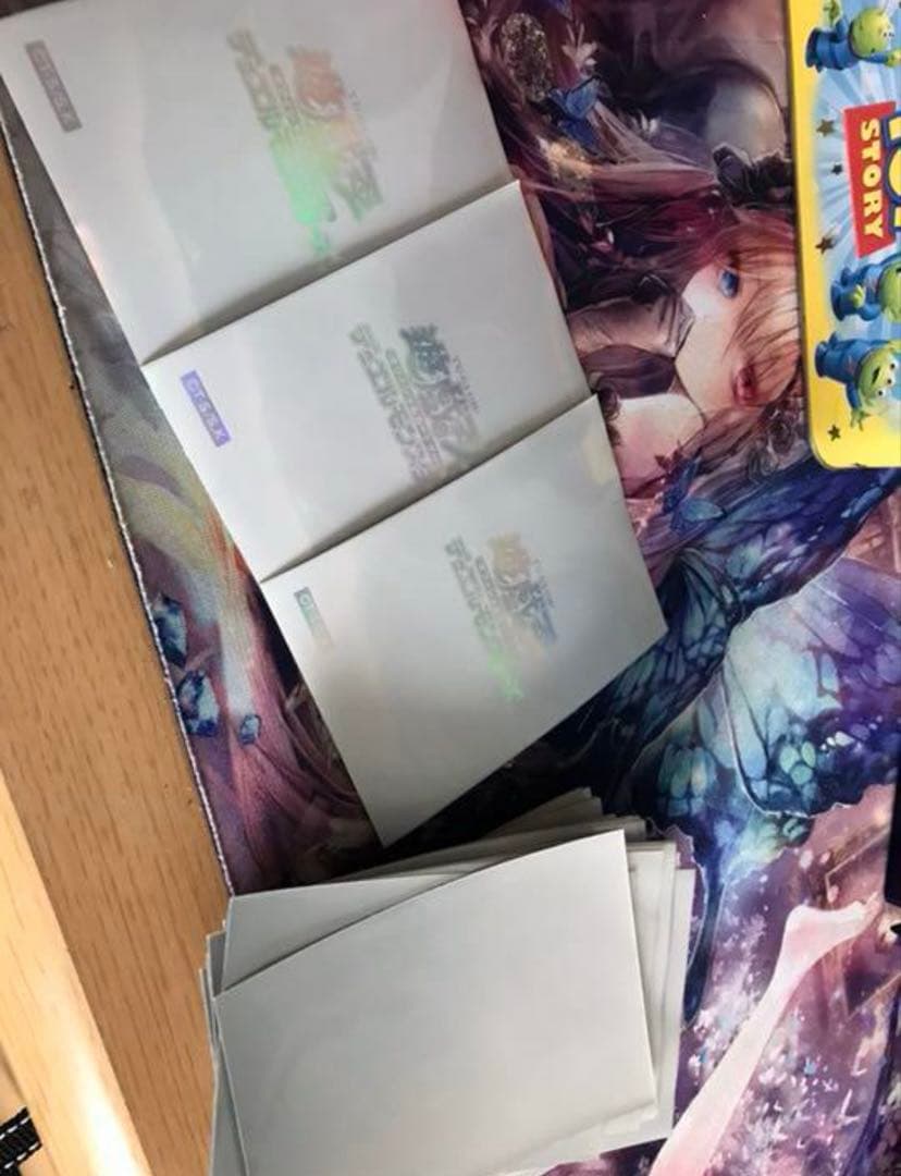 遊戯王　初期ロゴ　白　スリーブ　57枚