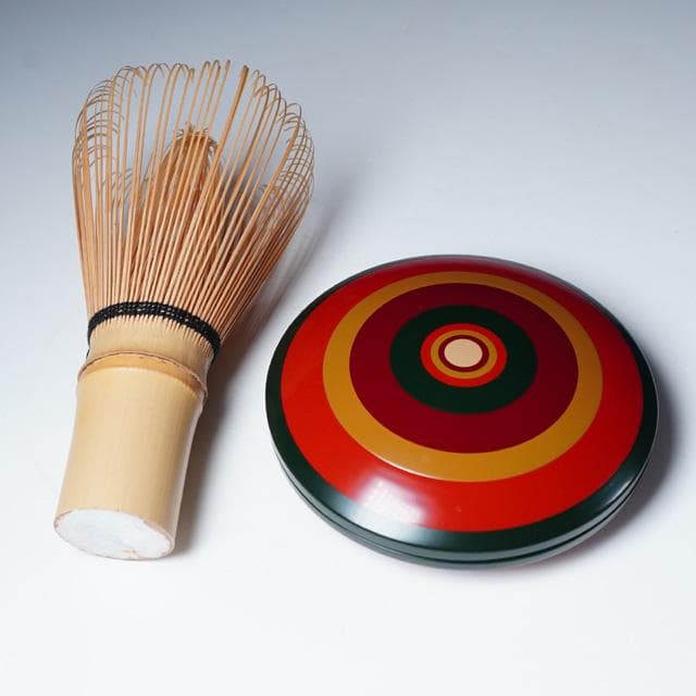 川端近左　独楽塗香合　共箱　茶道具　漆器