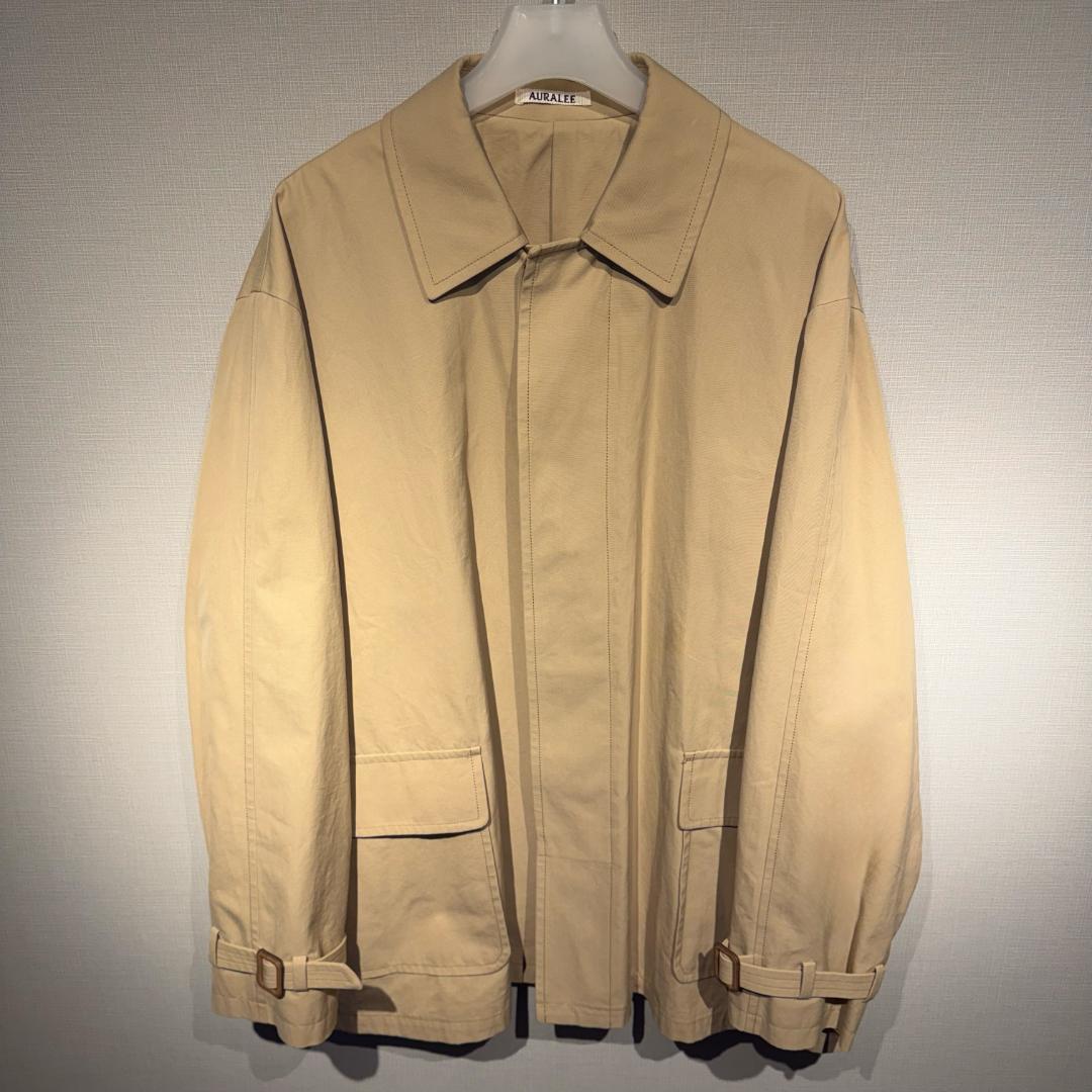 常田大希着 AURALEE FINX HARD TWIST BLOUSON 4