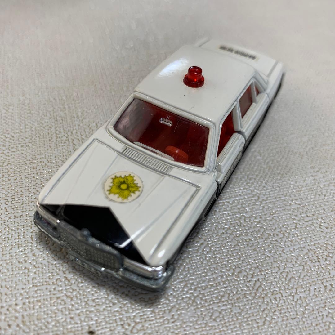 トミカ 青箱 メルセデスベンツ 450 SEL ポリスカー 高島屋特注 日本製