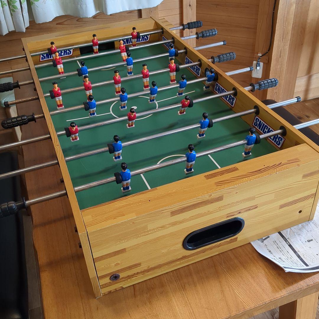 レア　SNICKERS　スニッカーズ 木製サッカーゲーム 非売品