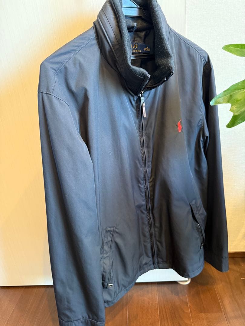 【てりや美品】Polo Ralph Lauren 黒 ジャンパー Mサイズ