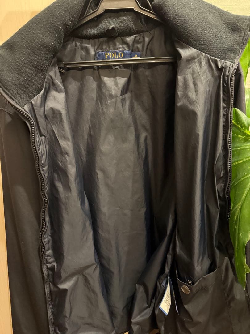 【てりや美品】Polo Ralph Lauren 黒 ジャンパー Mサイズ