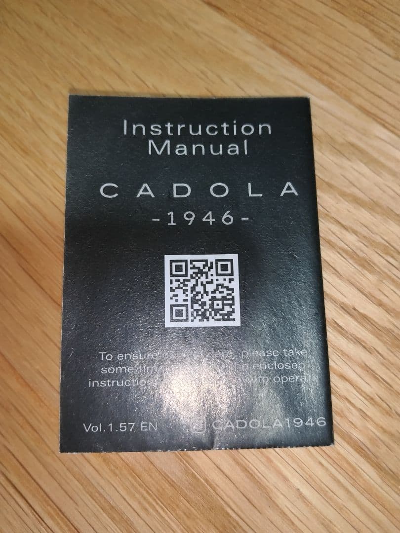 ❬未使用❭マイクロブランド CADOLA バクストン タンジェリンオレンジ