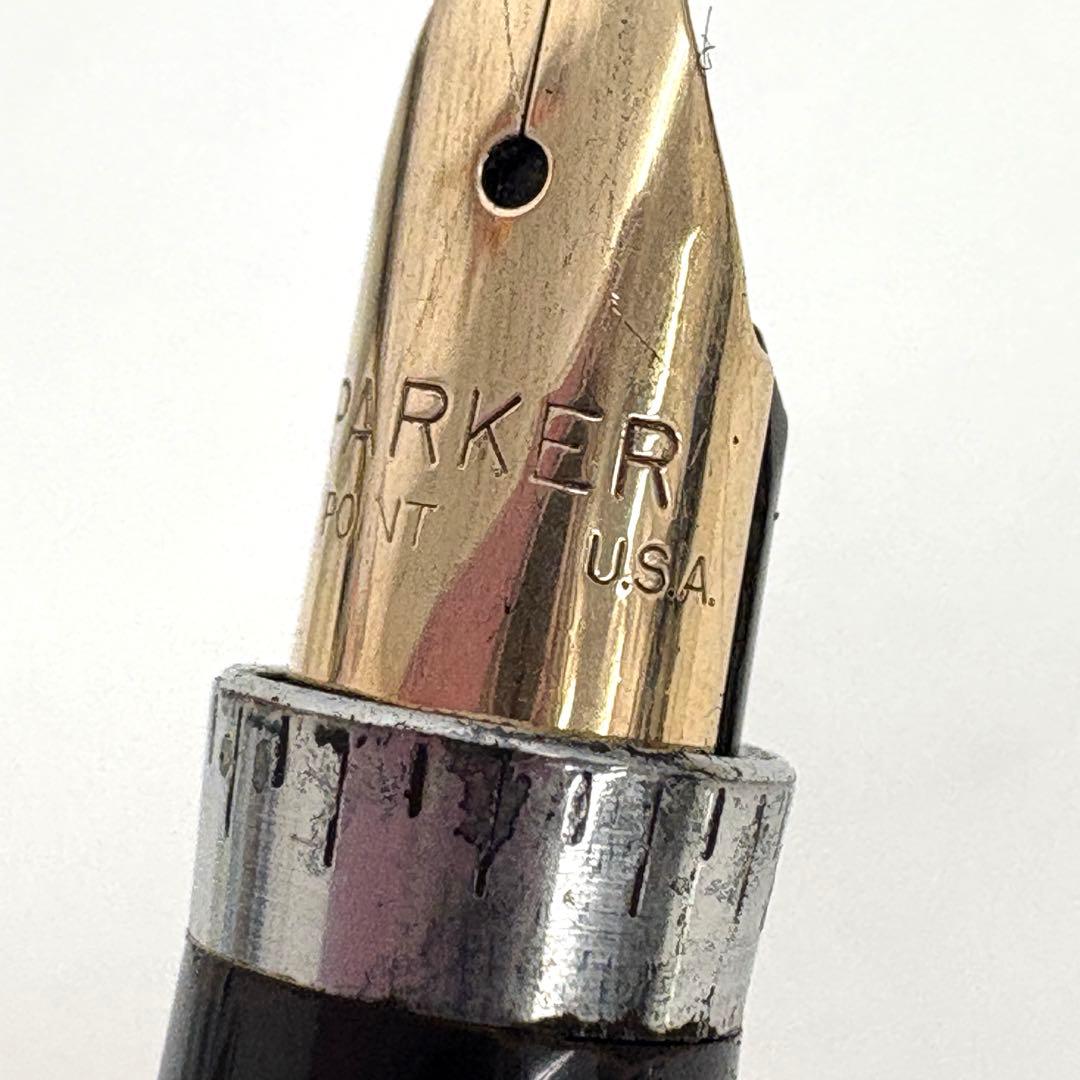 パーカー PARKER ペン先 14K ニブ XF 筆記可 シズレ14K GF