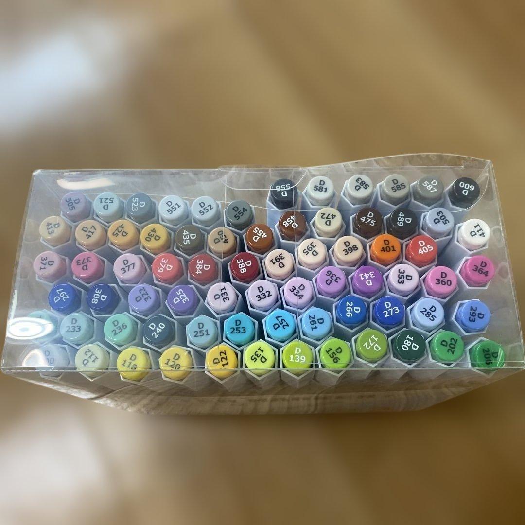 デリーターマーカー　72色