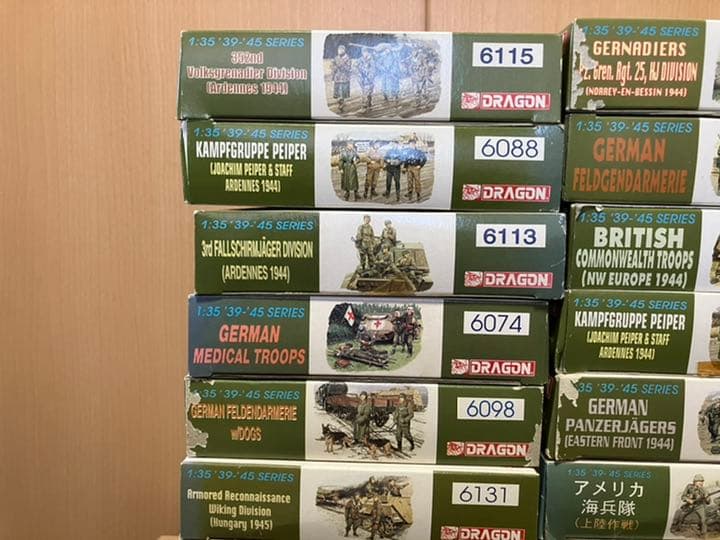 タミヤ  プラモ　ドラゴン　プラモ　ミリタリー全て当時物31点
