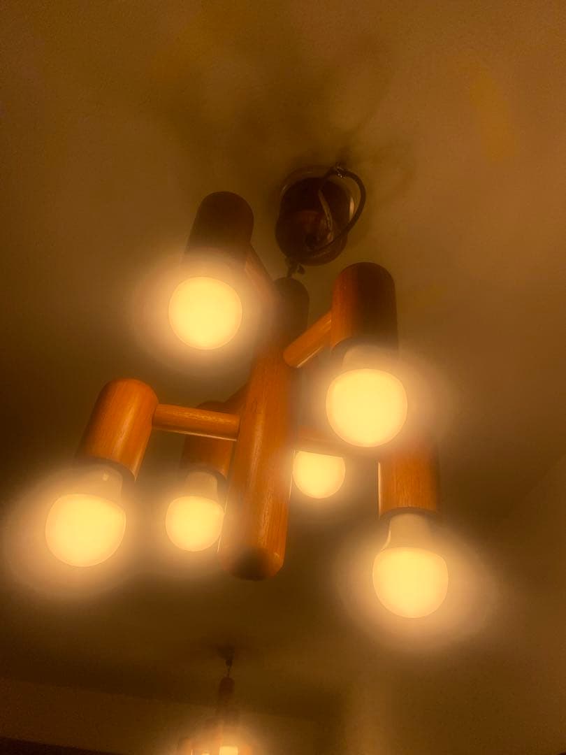 B*g様 Domus ドムス 6灯 シャンデリア 照明 ヴィンテージ ミッドセン