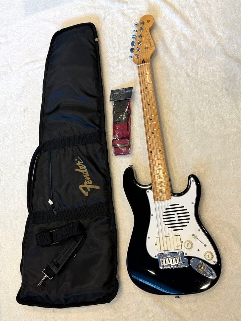 Fender Japan ST-CHAMP 後期型 BK アンプ内蔵ミニギター