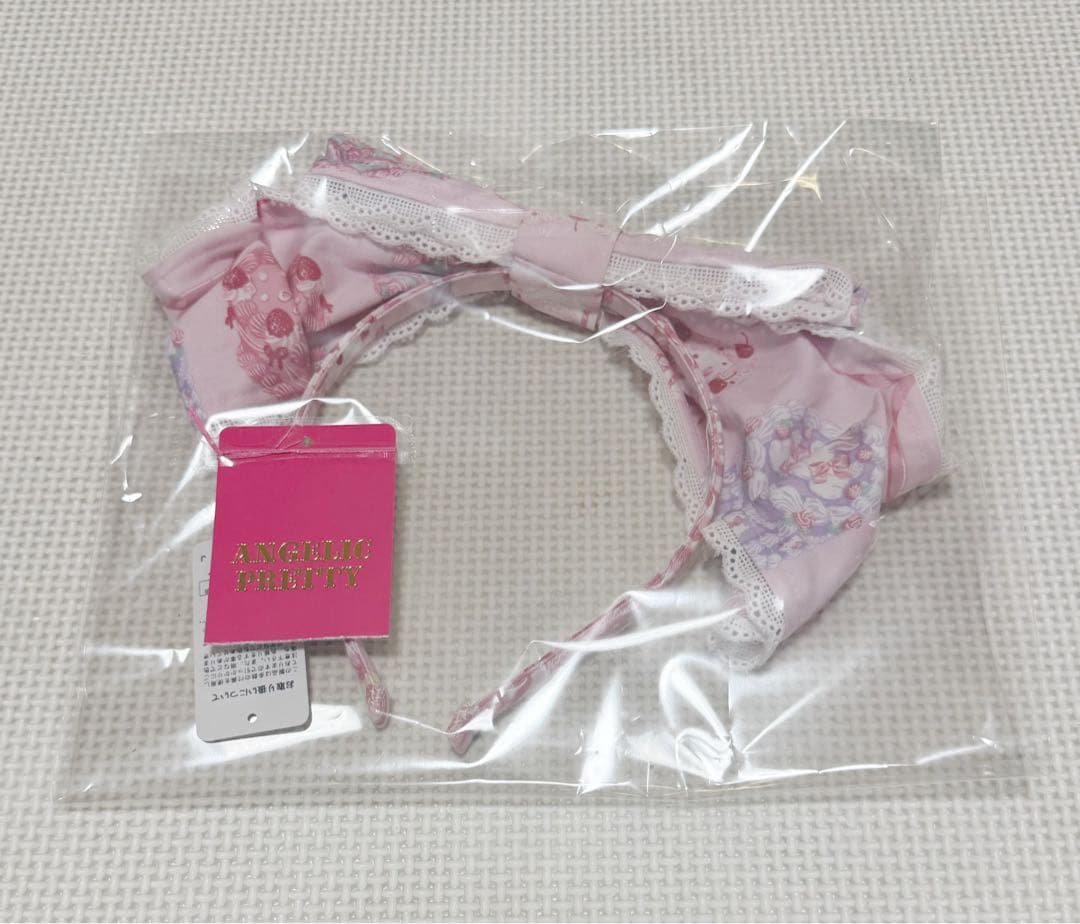 Angelic Pretty Happy Cakesカチューシャ ピンク