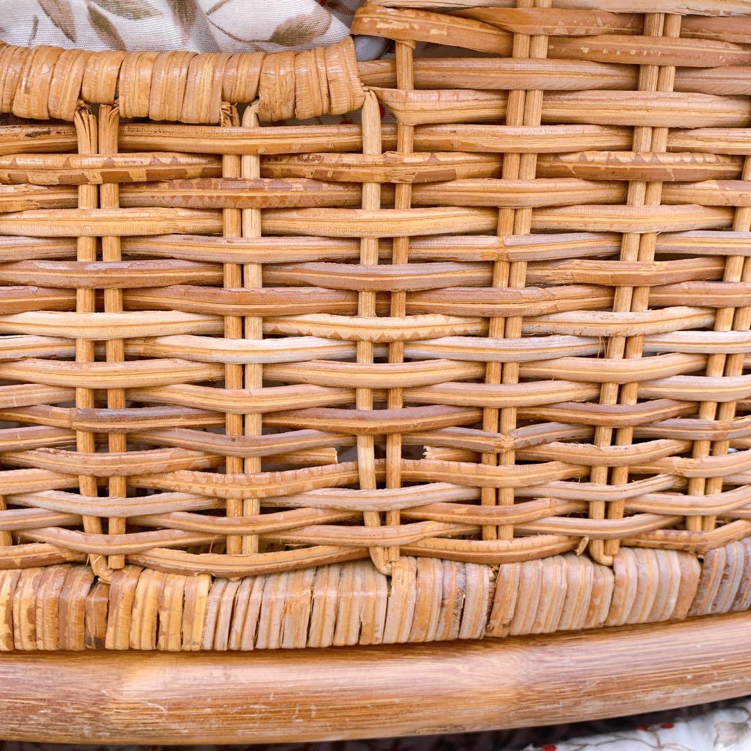 【送料込】ラタン 籐 ヴィンテージ収納 4段チェスト アンティーク家具