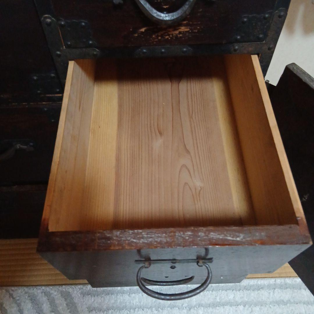 【1/18日までの出品】アンティーク箪笥　4段