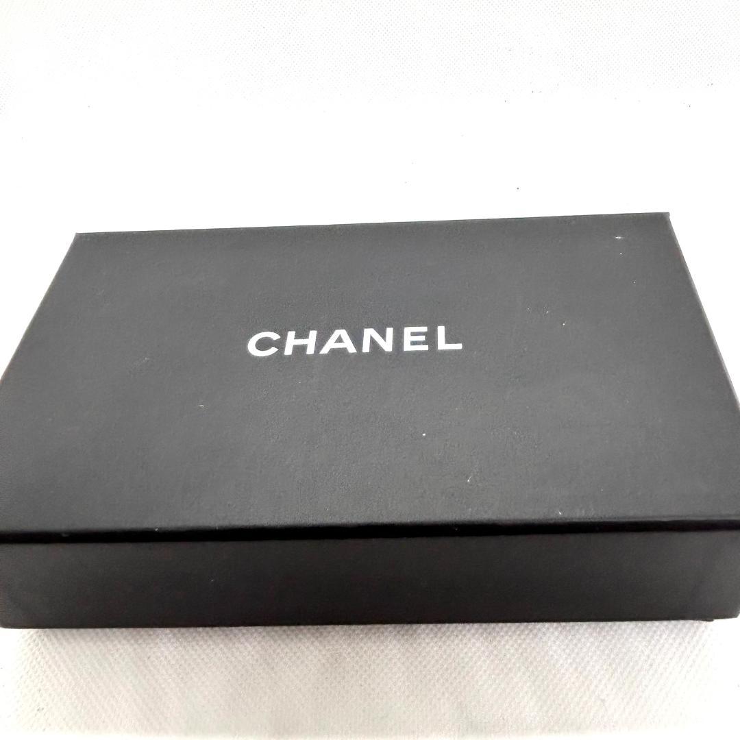 シャネル　キーケース　マトラッセ　ココマーク　黒　ギャランティー　箱付き