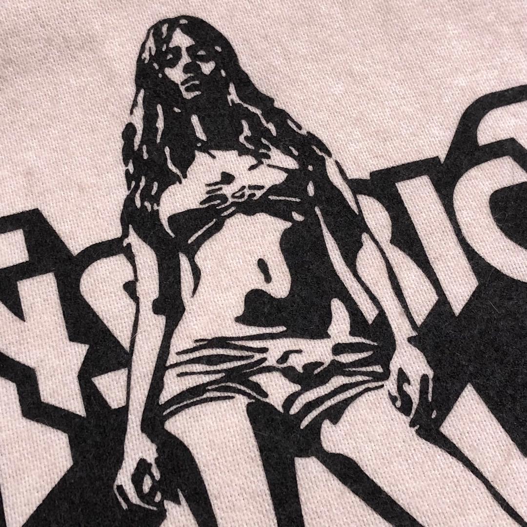 ヒステリックグラマー アンゴラ ふわふわ フリース ブルゾン バックガールズ入り