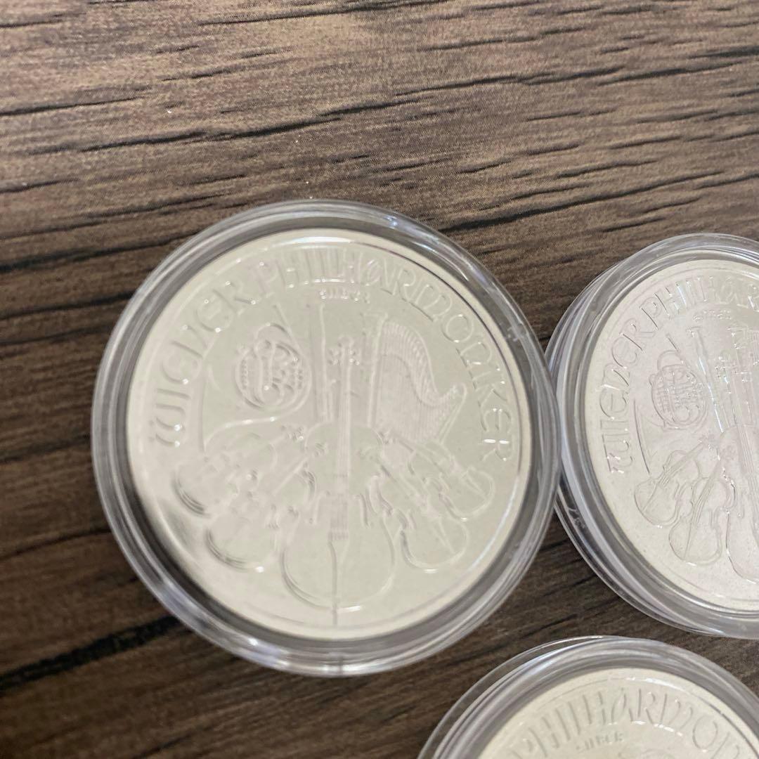 純銀　1オンス 5枚セット 2024 オーストリア　ウィーン・フィルハーモニー