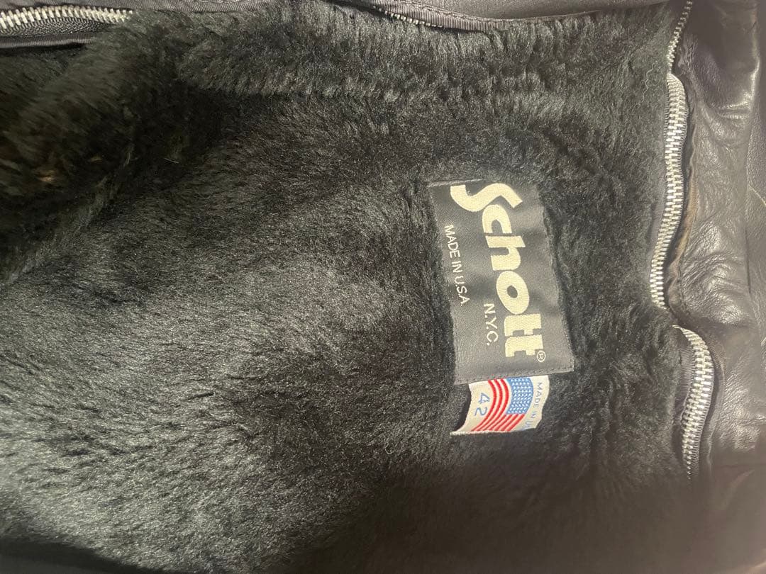 Schott シングルライダース　42inch