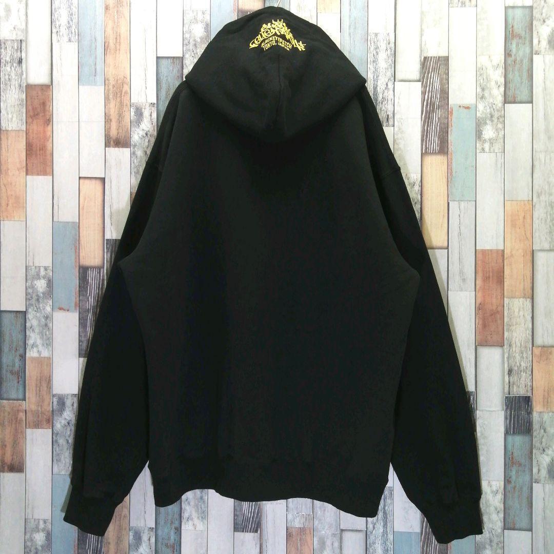 THE BLACK EYE PATCH　ブラックアイパッチ　パーカー　刺繍ロゴ