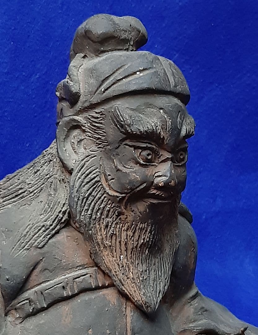 江戸期 ★(陶彫作品)　人物像　骨董