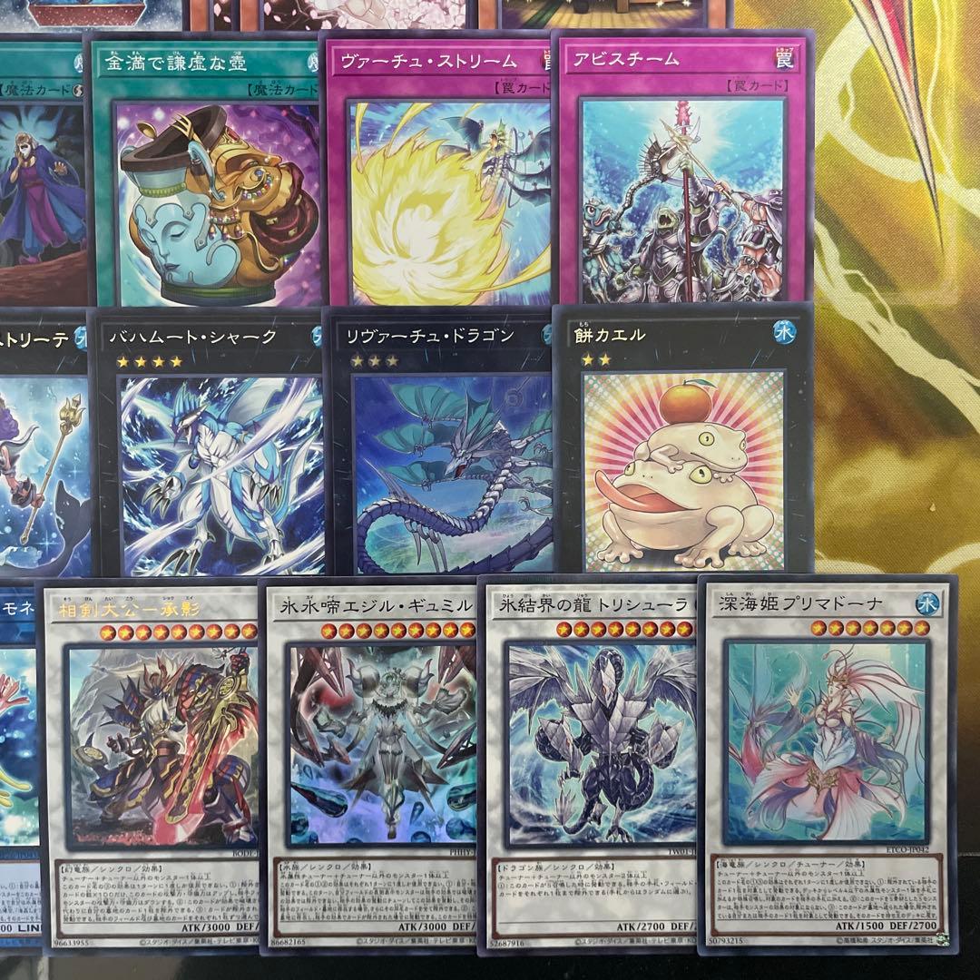 本格構築 海皇水精鱗デッキ アビスライン ネプトアビス ガイオアビス