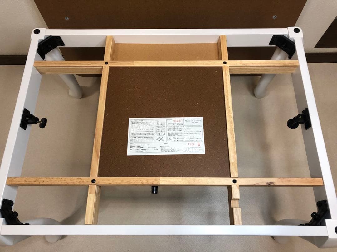 o*n様 Francfranc フランフラン シャトン こたつテーブル S ホワ