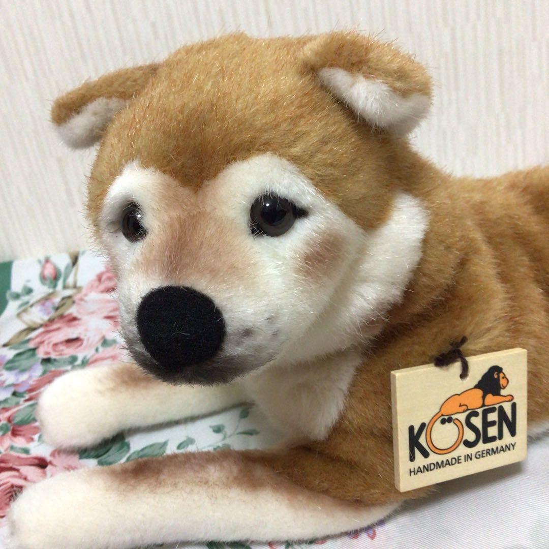ケーセン　柴犬　伏せ　ぬいぐるみ KOSEN