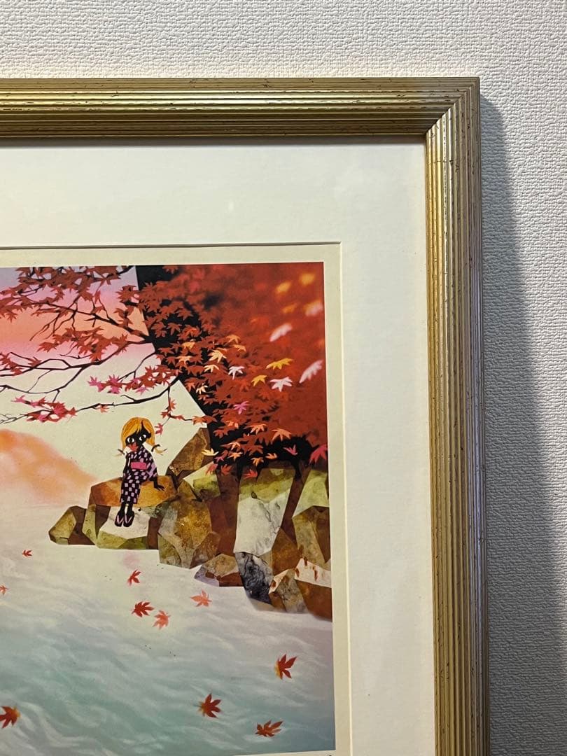 藤城清治！紅葉！10月！レフグラフ！世界限定品！