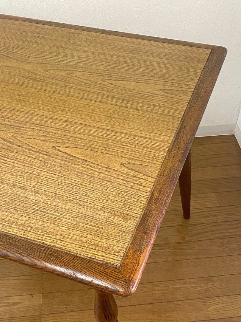 アンティーク レトロ 飛騨産業 キツツキ ダイニング テーブル インテ