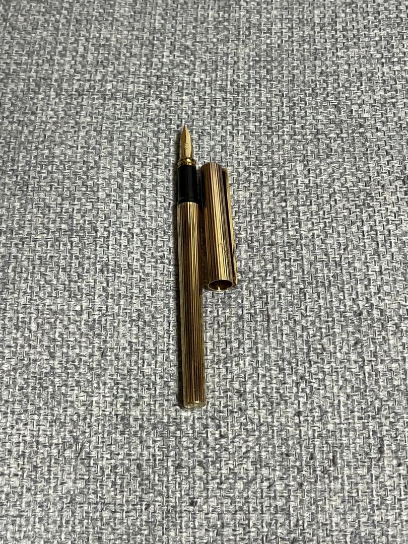 ST.Dupont デュポン万年筆ゴールドペン先18ct 750
