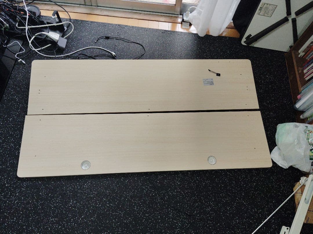 電動昇降デスク幅140cm 奥行き70cm 分解品