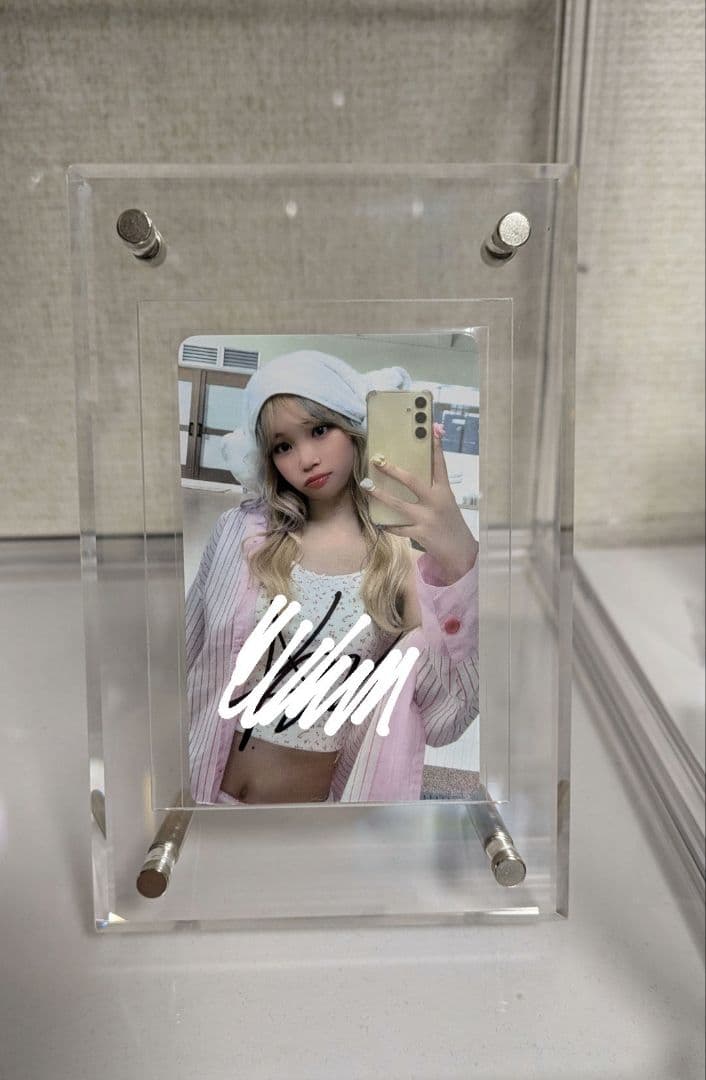 LE SSERAFIM CRAZY サイン入りフォトカード　チェウォン