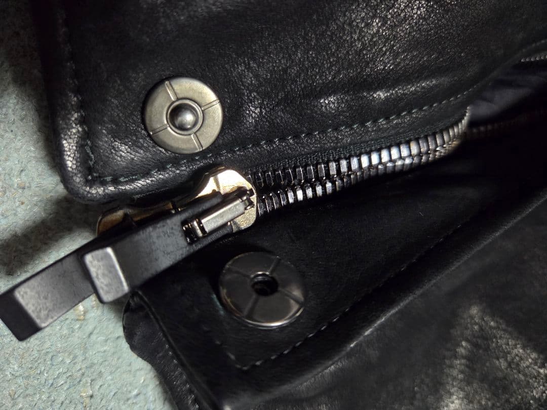 incarnation ホースレザーシャツカラーブルゾン