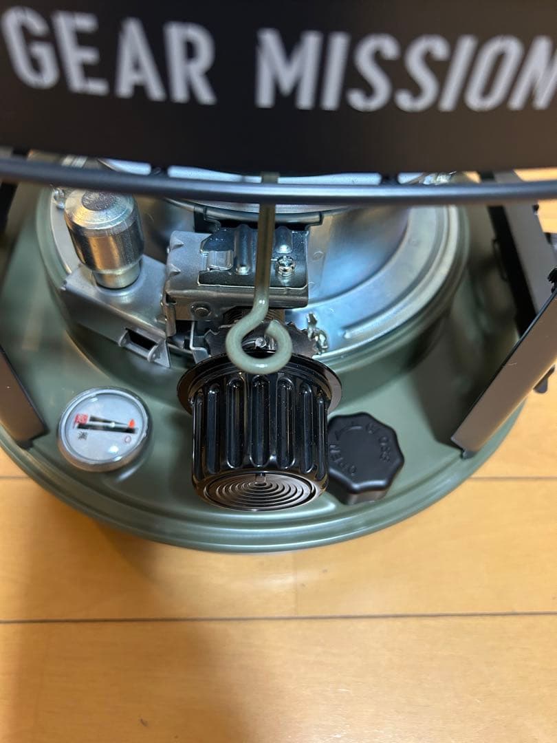 GEAR MISSION 灯油ストーブ k3-gm1オリーブグリーン
