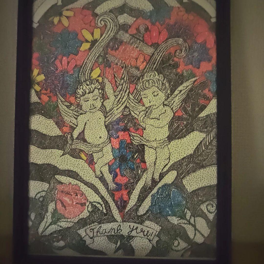 絵描き屋りゅうの点描画