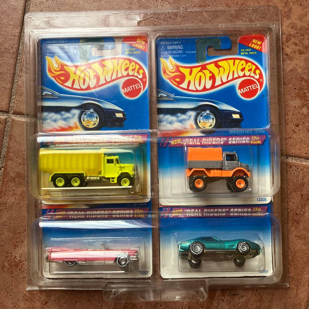 未開封　ホットウィール　リアルライダー　‘94 セグメント　4台セット