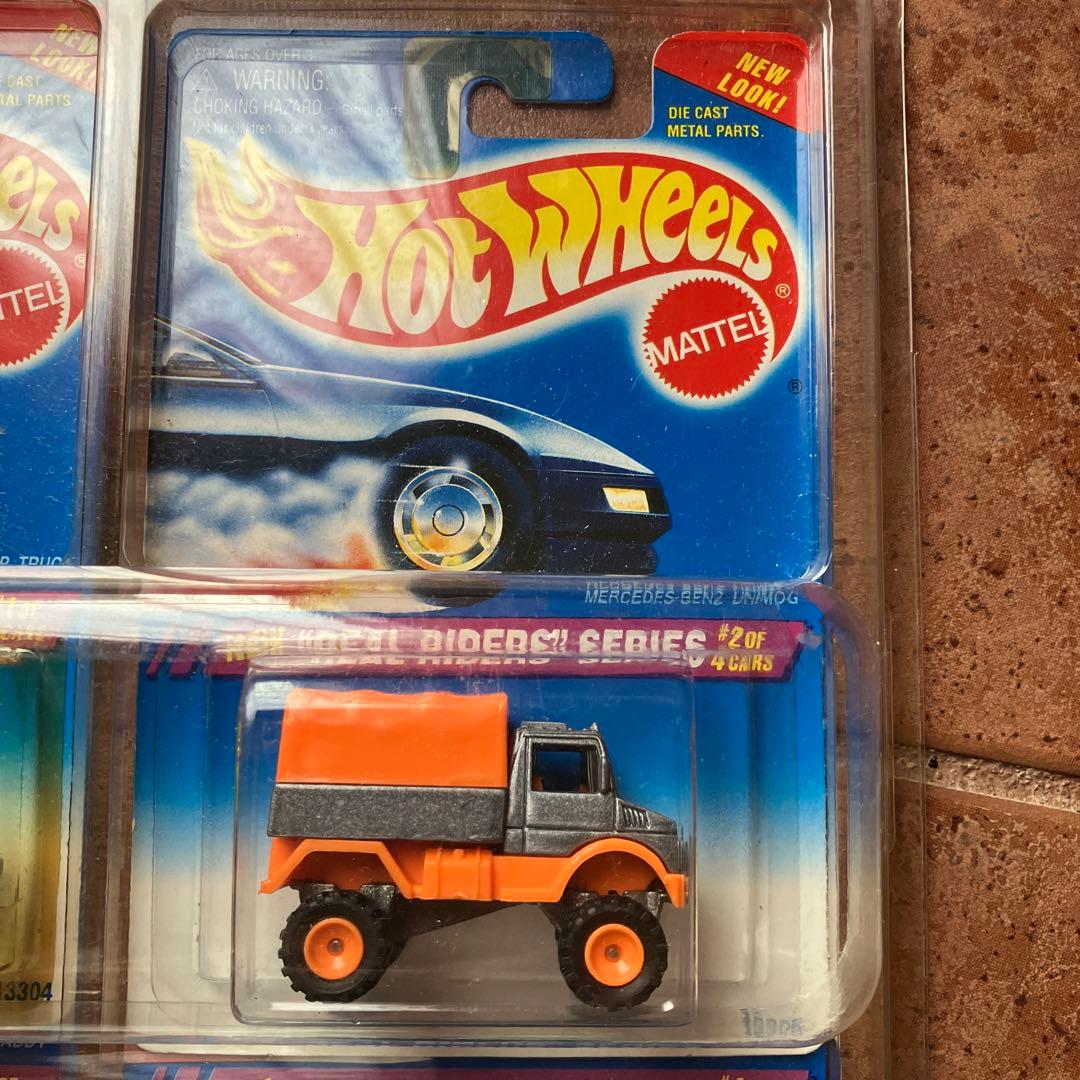 未開封　ホットウィール　リアルライダー　‘94 セグメント　4台セット