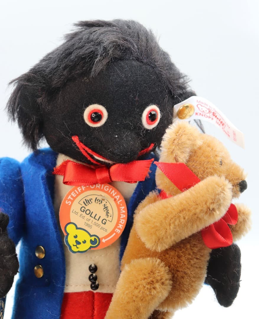 Golliwog-Set シュタイフ ゴリウォグ23cmとテディBのセット