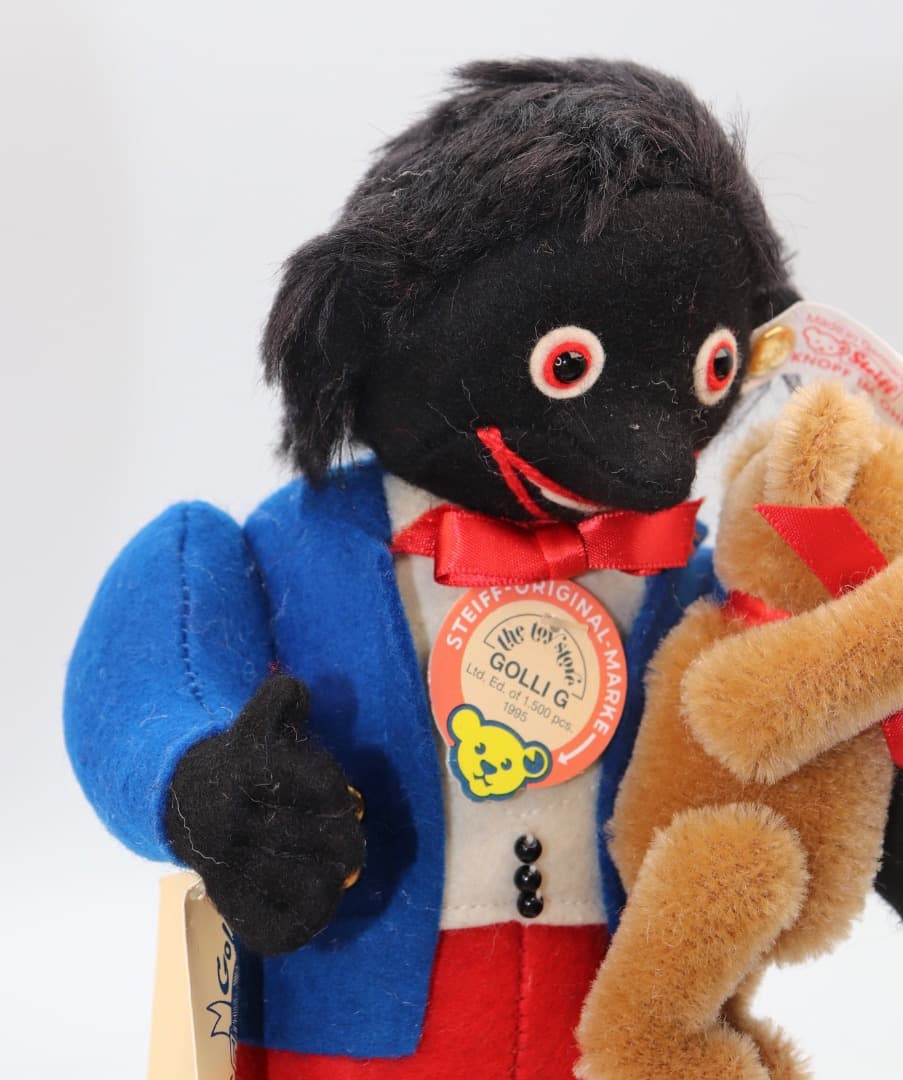 Golliwog-Set シュタイフ ゴリウォグ23cmとテディBのセット